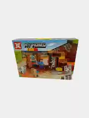 Конструктор My world Minecraft (Майнкрафт) "Торговый пост", 279 деталей