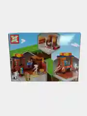 Конструктор My world Minecraft (Майнкрафт) "Торговый пост", 279 деталей