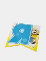 Minions 2. Гирлянда поздравительная "С Днем рождения!" (3D дизайн)