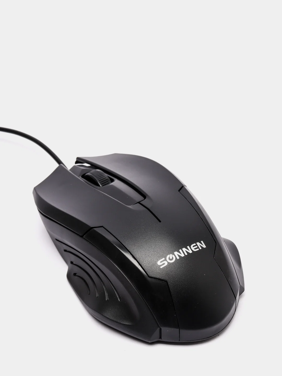 Мышь проводная SONNEN М-713, USB, 1000dpi, 2 кнопки+колесо-кнопка, оптическая