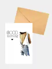 Ледяной открытка "Good morning"