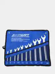 Набор гаечных ключей X-PERT от 6 до 22 мм в чехле 10 предметов