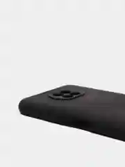 Темно-синий чехол для Xiaomi Redmi Note 9T силиконовый c soft touch покрытием