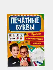 Прописи для подготовки к школе 2 штуки "Математические прописи+Печатные буквы". Проф-Пресс