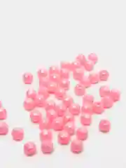 Коралловый меланж граненые бусины