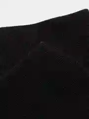 Черный манжеты трикотажные цветные