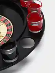 Алкогольная настольная игра "Пьяная рулетка" со стопками