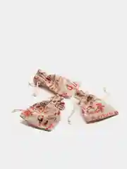 Вишнёвый мешочек подарочный 3 шт. Новый год/Рождество