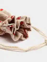 Голубой мешочек подарочный 3 шт. Новый год/Рождество