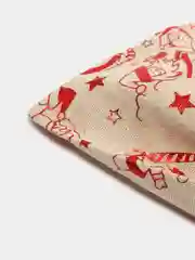 Голубой мешочек подарочный 3 шт. Новый год/Рождество