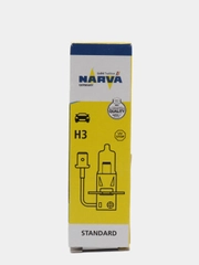 Лампа NARVA H3, 12V, 55W, галогенная