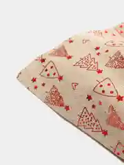 Багровый мешочек подарочный 3 шт. Новый год/Рождество