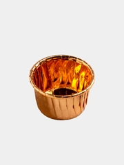 Форма для выпечки круглая Золото, 6,5*5*4 см 20шт.