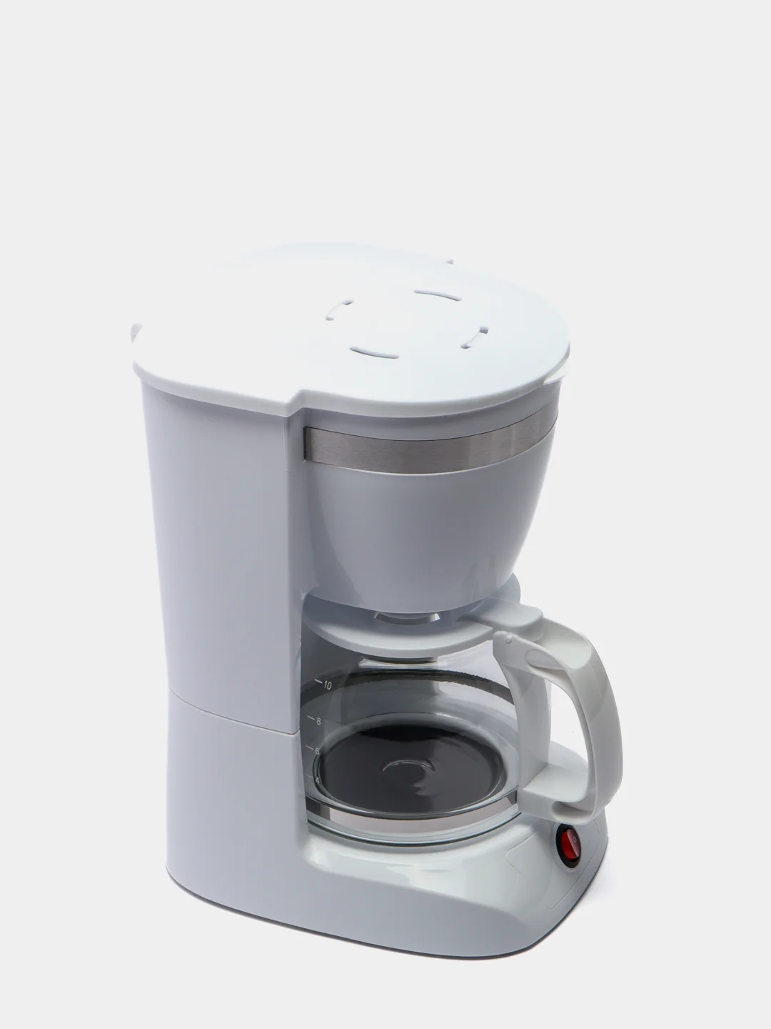 Кофеварка Sakura SA-6109W капельная, 800 Вт, 1.25 л, белая