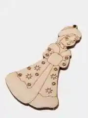 Деревяные игрушки в наборе для декупаж и творчества, игрушки на ёлку своими руками