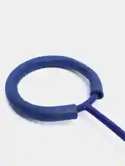 Лайм светящаяся LED скакалка на одну ногу Нейроскакалка