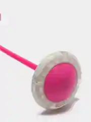 Фуксия светящаяся LED скакалка на одну ногу Нейроскакалка