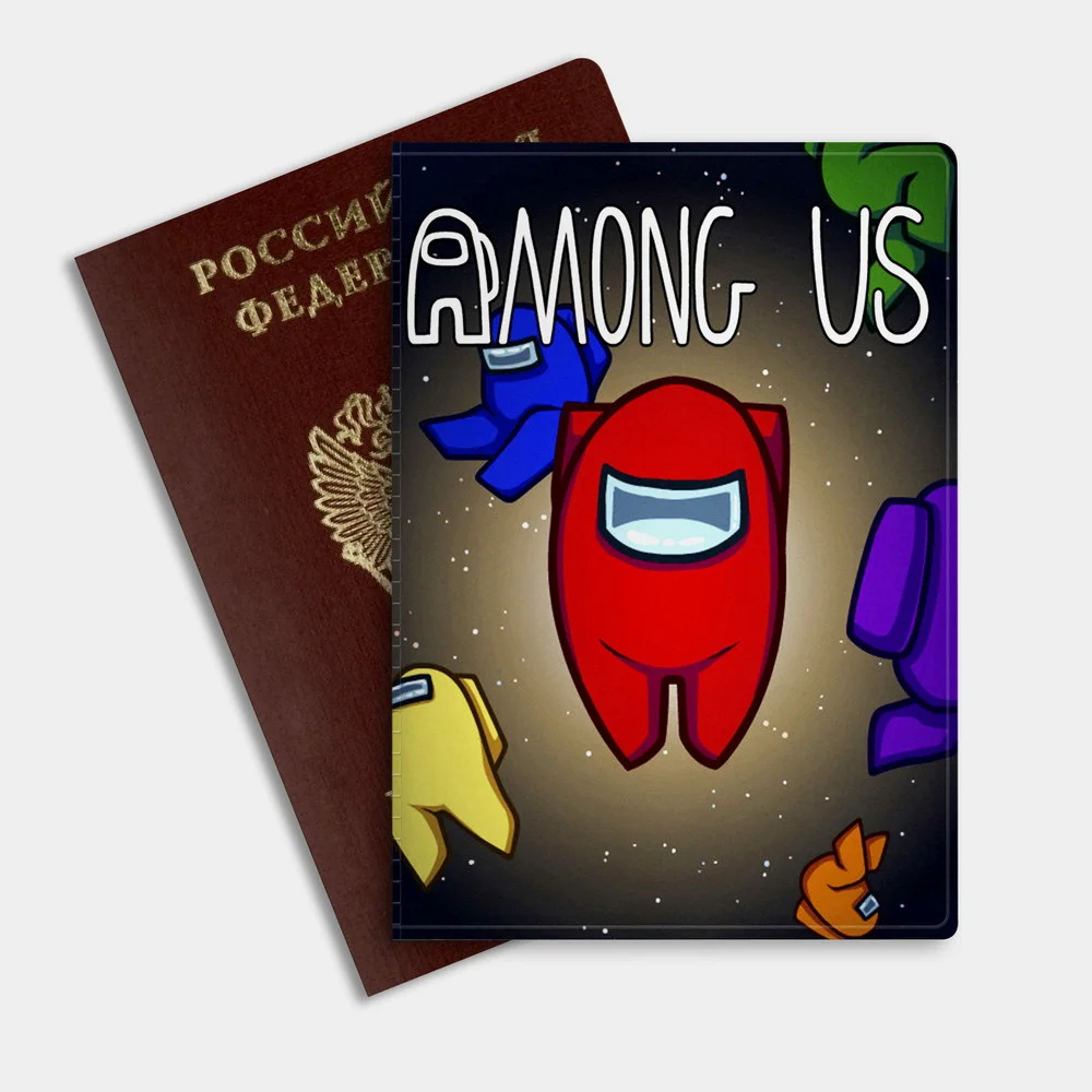 Обложка на паспорт Among us