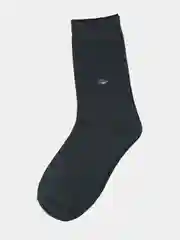 Синий меланж носки