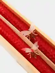 Вишнёвый свечи из пчелиного воска декоративные, 2 штуки