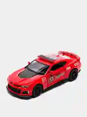 Красный металлическая машинка 1:38 Camaro ZL1 2017 (Police/ Firefighter) KT5399DPR