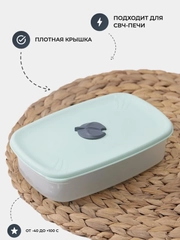Ланч-бокс для СВЧ. Контейнер для хранения еды с паровыпускным клапаном 1л, 650мл,400мл.