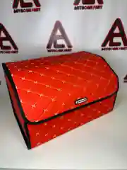 Алый саквояж (СУМКА-ОРГАНАЙЗЕР) ИЗ КОЖЗАМА В БАГАЖНИК АВТО