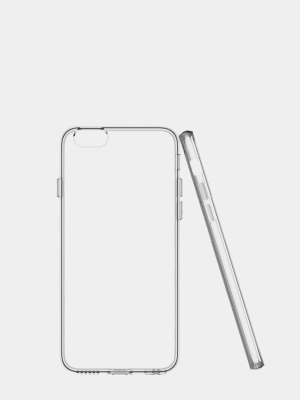 Чехол силиконовый iPhone 5 / 6 / 6+ / 11 / X / Xs MAX / 11 Pro / 11 Pro Max, прозрачный