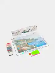 Черный алмазная мозаика "Залив", без подрамника, 30*40 см