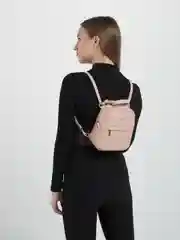 Розовый мини-рюкзак женский