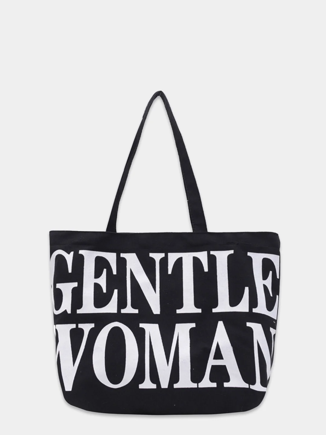 Черный сумка шоппер Gentle Woman