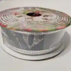 Алый декоративная лента, 250 см x 2.7 см