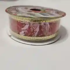 Алый декоративная лента, 250 см x 2.7 см