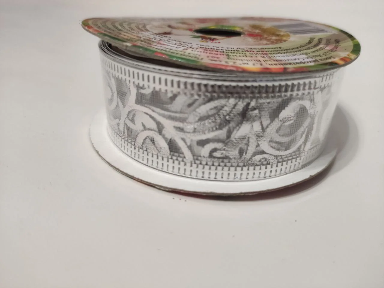 Алый декоративная лента, 250 см x 2.7 см
