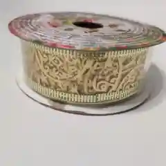 Алый декоративная лента, 250 см x 2.7 см
