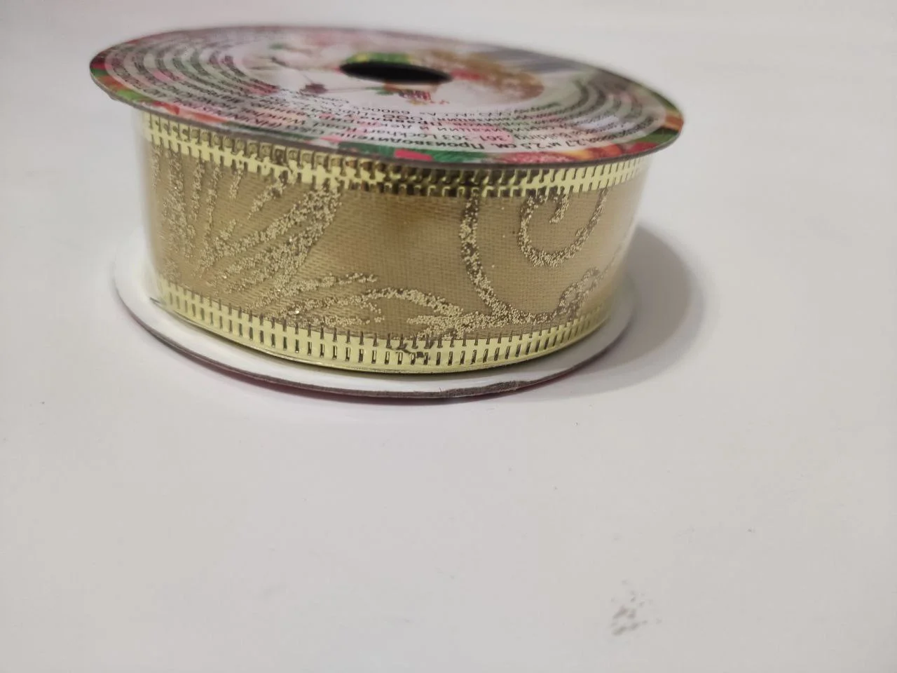 Алый декоративная лента, 250 см x 2.7 см