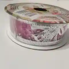 Алый декоративная лента, 250 см x 2.7 см