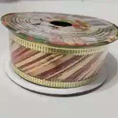 Алый декоративная лента, 250 см x 2.7 см