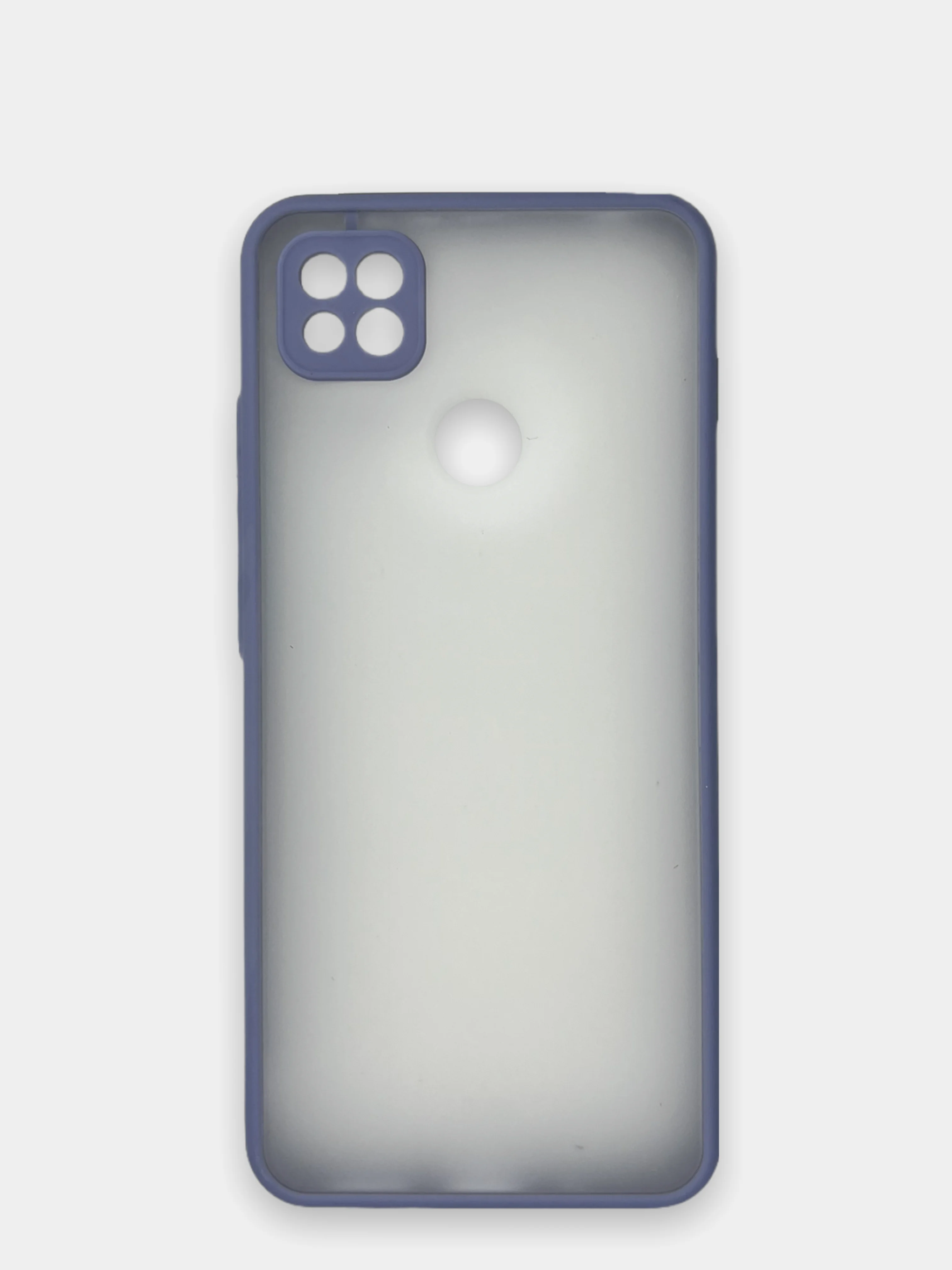 Синий меланж чехол Xiaomi Redmi 9C, Redmi 9C NFC, Redmi 10A пластиковый матовый с цветными кнопками
