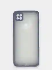 Синий меланж чехол Xiaomi Redmi 9C, Redmi 9C NFC, Redmi 10A пластиковый матовый с цветными кнопками