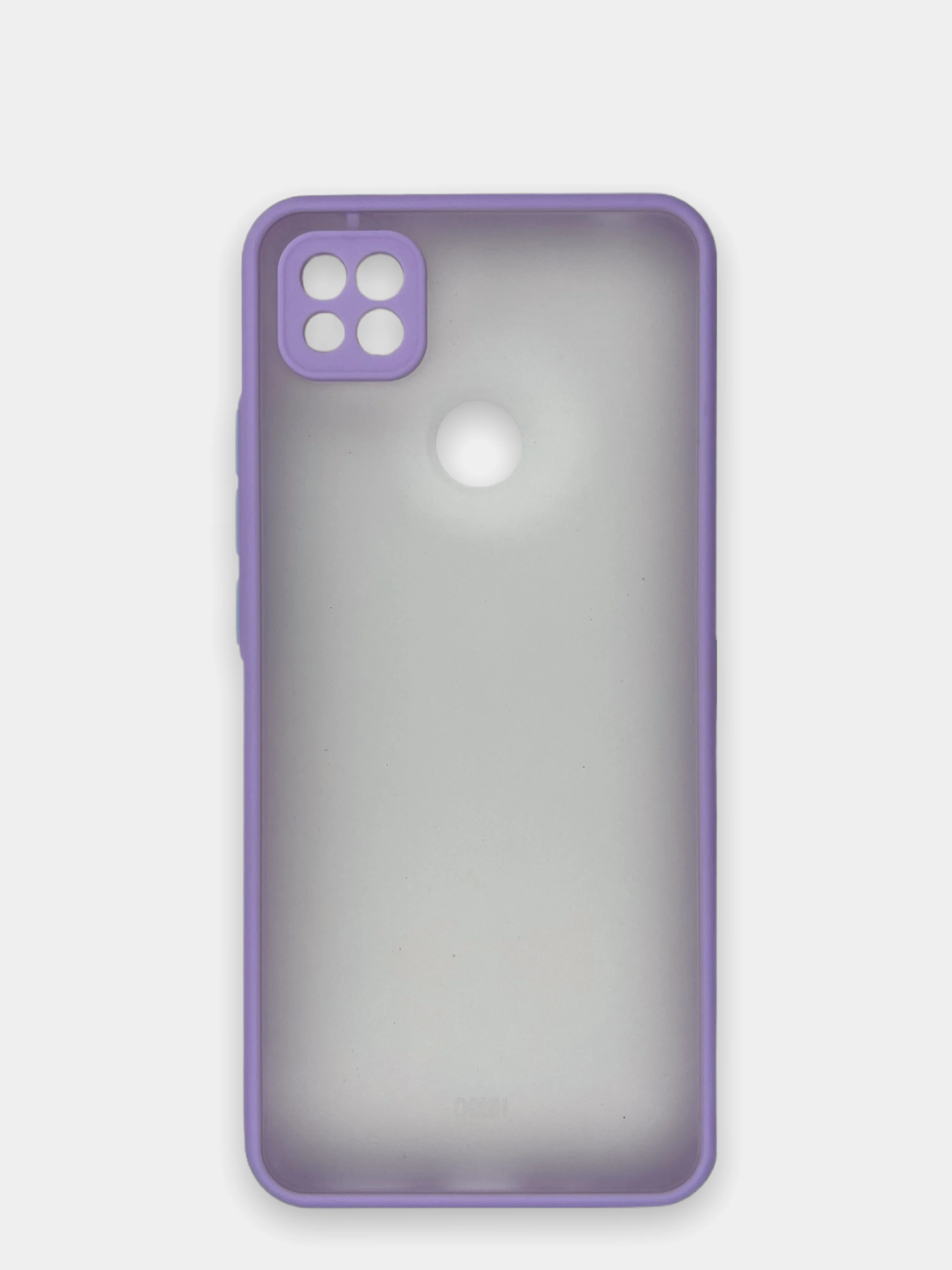 Лавандовый чехол Xiaomi Redmi 9C, Redmi 9C NFC, Redmi 10A пластиковый матовый с цветными кнопками