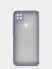 Лавандовый чехол Xiaomi Redmi 9C, Redmi 9C NFC, Redmi 10A пластиковый матовый с цветными кнопками