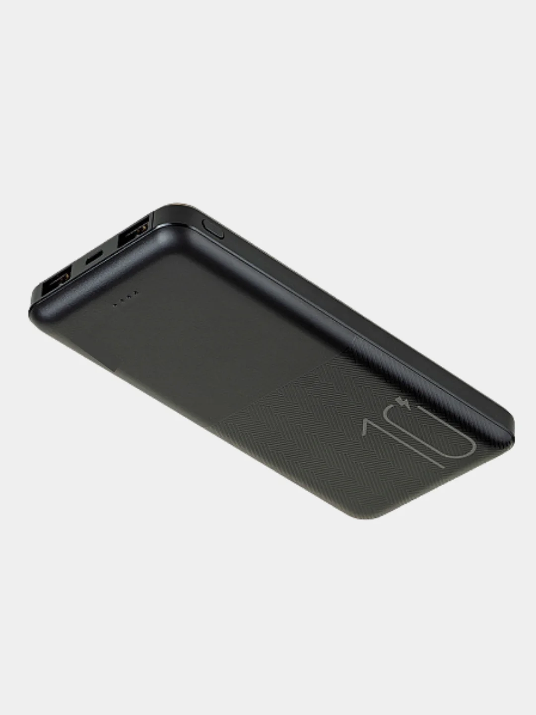 Черный внешний аккумулятор DENMEN DP05 на 10000 mAh