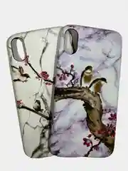 Чехол для iPhone X iPhone XS фосфорная птицы