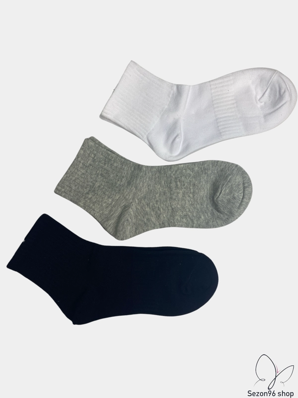 Носки хлопок укороченные, 36-41, 41-46