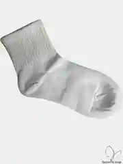 Белый носки хлопок укороченные, 36-41, 41-46