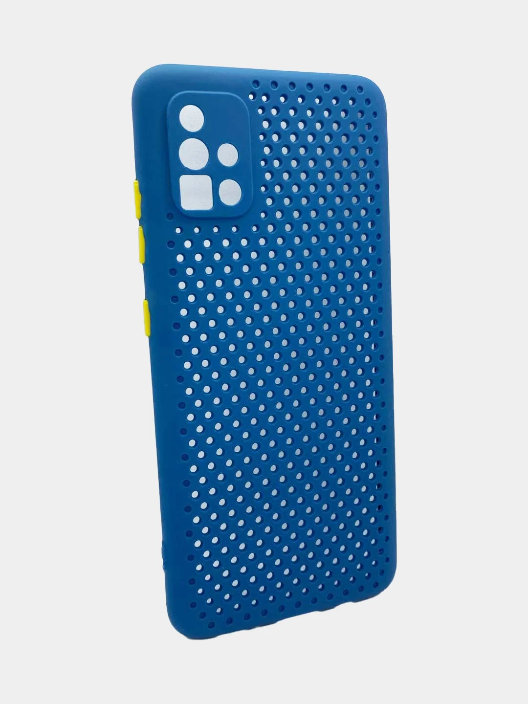 Синий чехол для Samsung A02, A02S, A51, A32, A31
