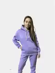 Лавандовый костюм женский флисовый H&H
