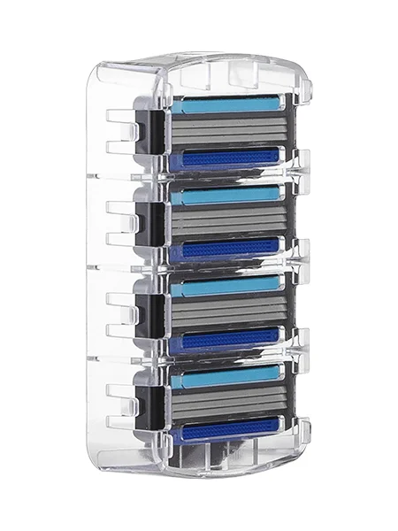 8 сменных кассет TopTech Razor3 для бритв GILLEТТE Mach3, Mach3 Turbo, TopTech Razor3