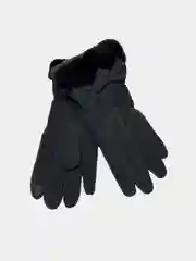 Черный перчатки женские зимние, сенсорные, 4 цвета